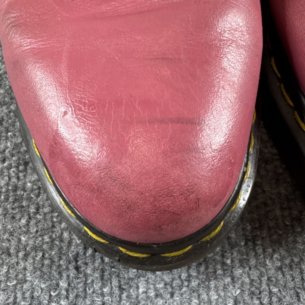 Dr. Martens 10084 AW004 Patent Leather Oxford Shoes Pink, Lace-Up, UK 8/US 10 - Picture 3 of 10